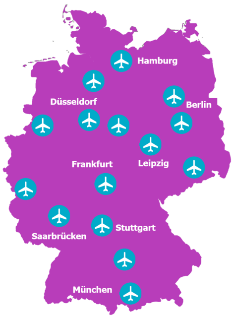 Flughäfen in Deutschland
